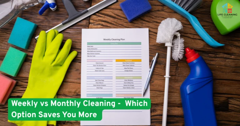 Weekly vs Monthly Cleaning – Which Schedule Saves More Money?