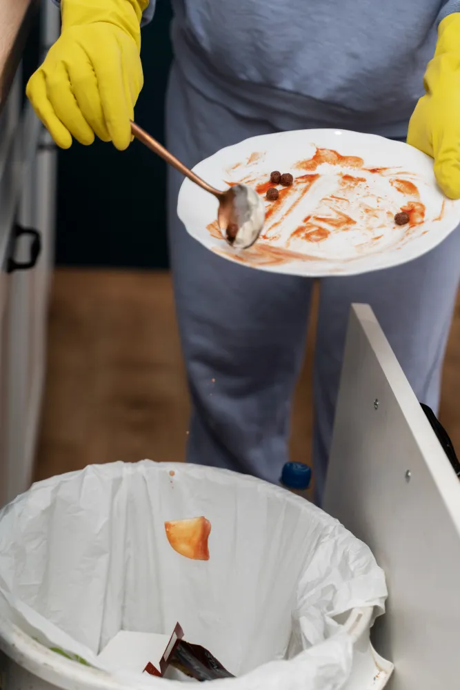 Woman trying to clean dirty house_converted